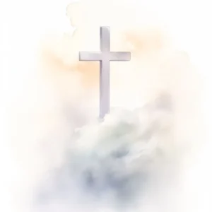 Maryja z Dzieciątkiem - plakat religijny akwarela Czarny