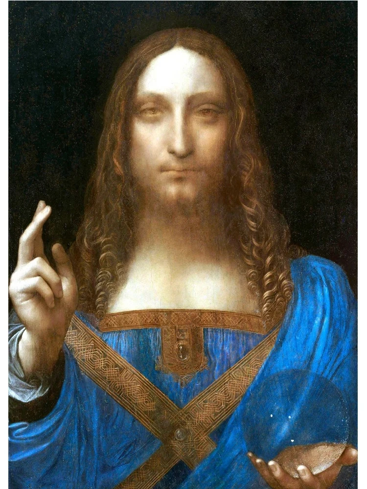 Mona Lisa - klasyka malarstwa na plakacie Czerwony