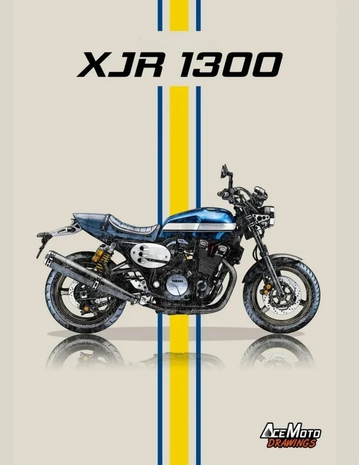 Motocykl sportowy plakat art Fioletowy/фиолетовый