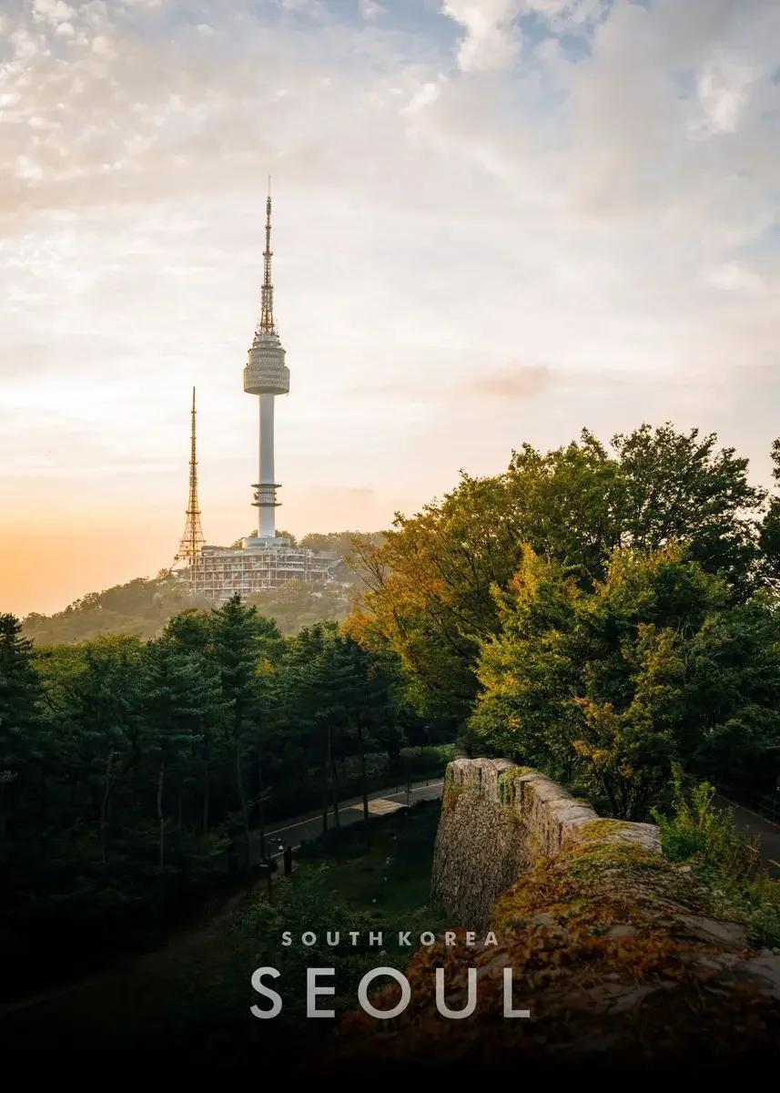 Nocna panorama miasta - świetlny street view Kolba