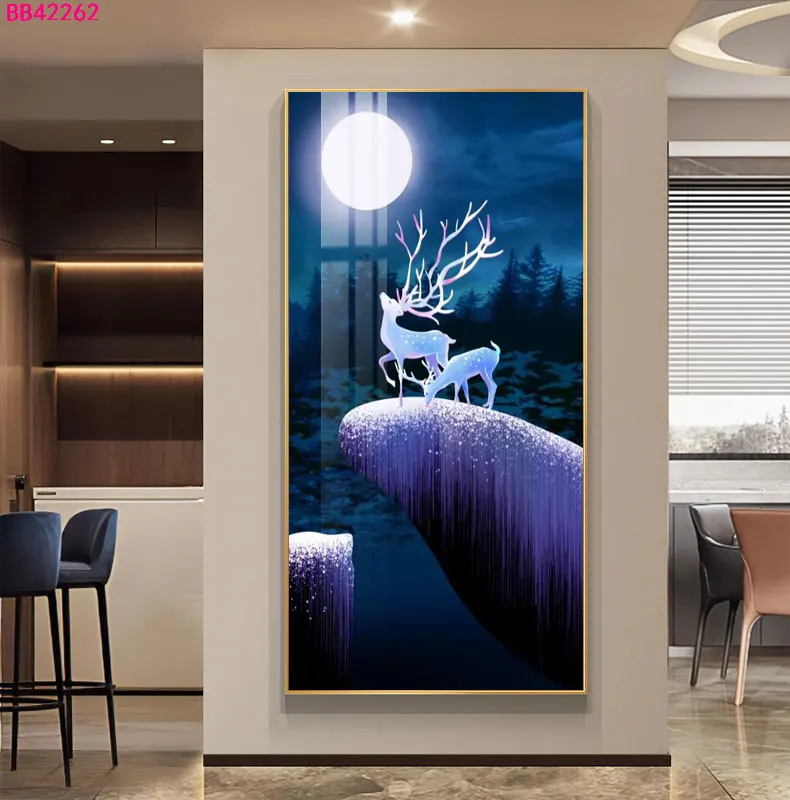 Nowoczesny plakat minimalistyczny do salonu Jasnożółty