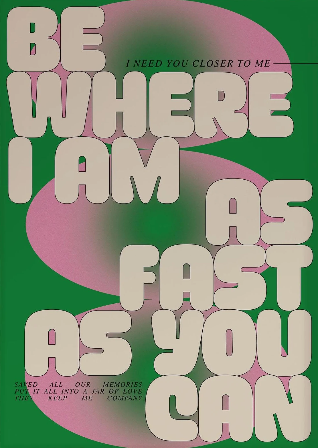 Nowoczesny plakat abstrakcyjny pop art Biały