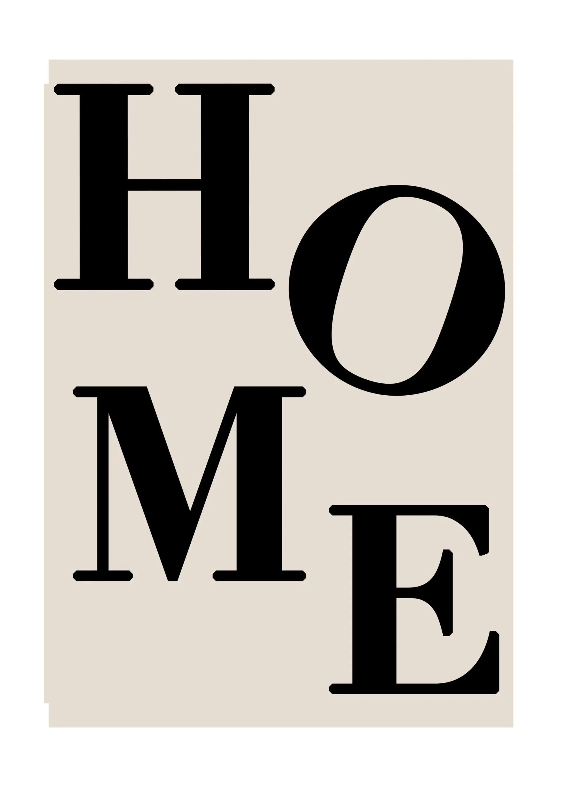 Plakat abstrakcyjny w stylu boho - minimalistyczne linie Granatowy