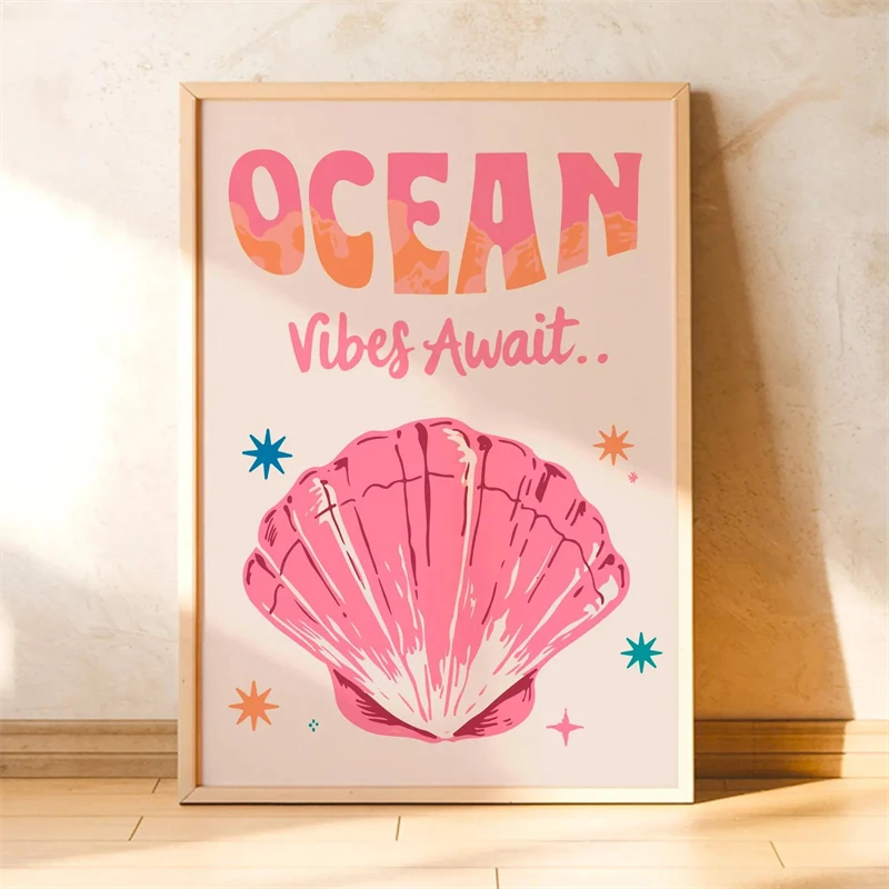 Plakat z afirmacjami boho dla dzieci Jasnozielony