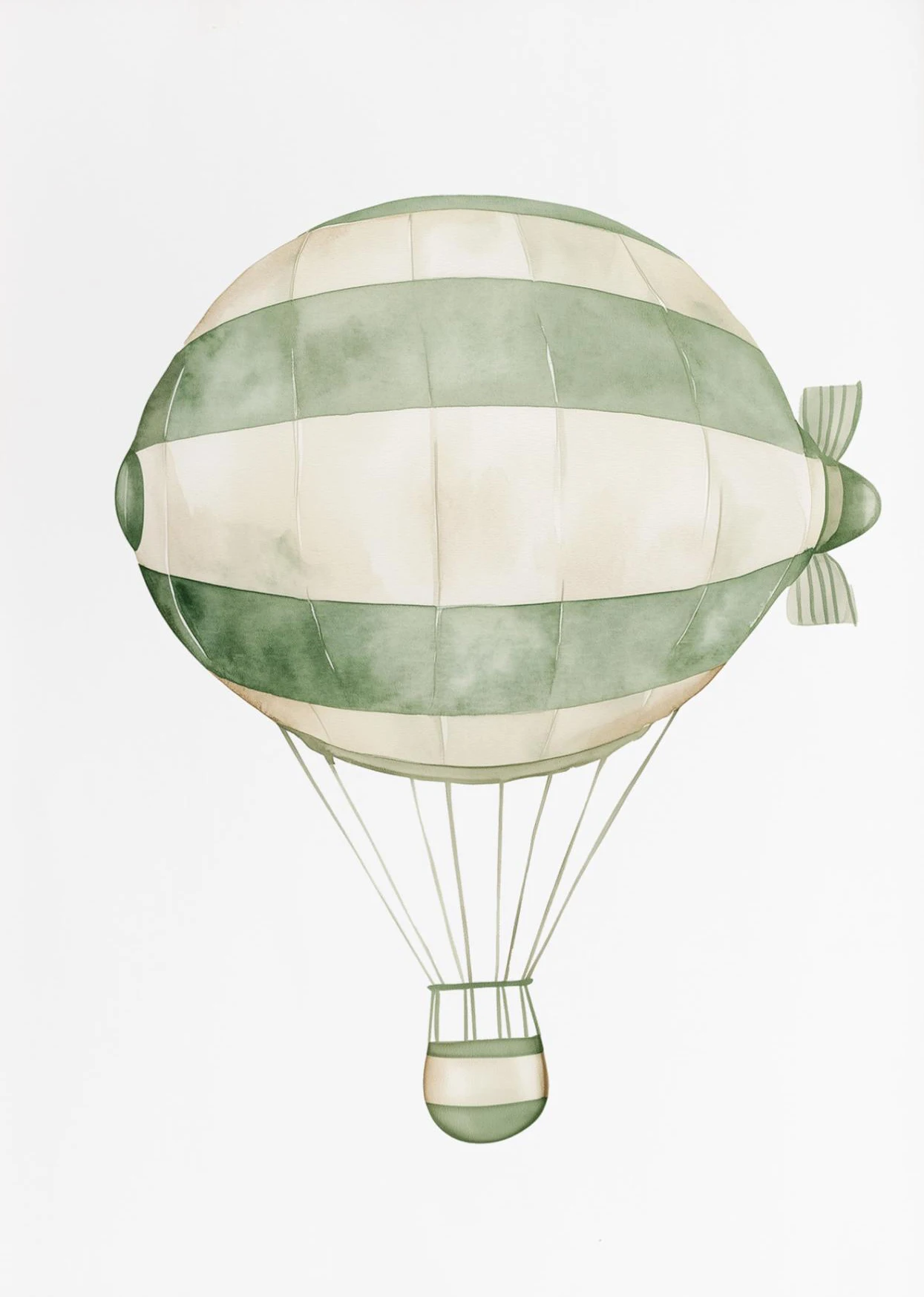 Plakat balon safari lew słoń żyrafa dla dziecka Wielo