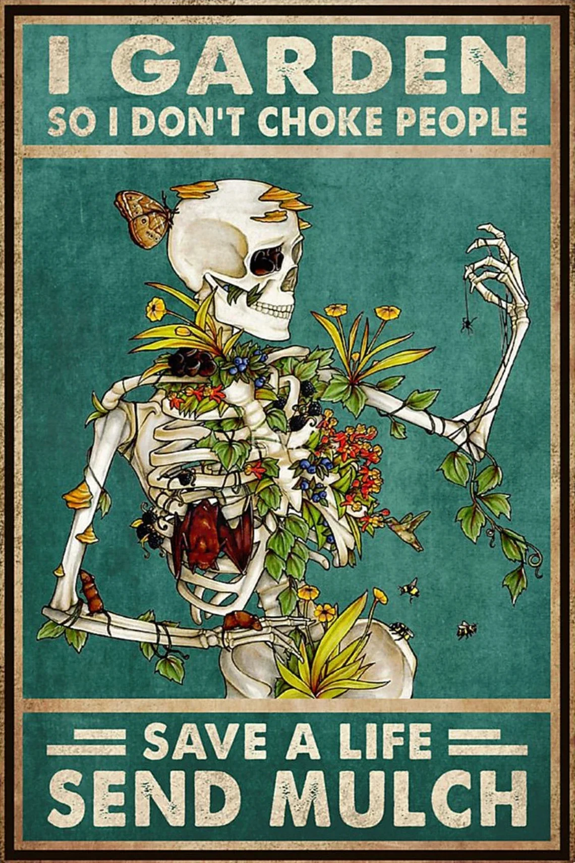 Be Kind To Your Mind - plakat z pozytywnym cytatem Fioletowy/фиолетовый