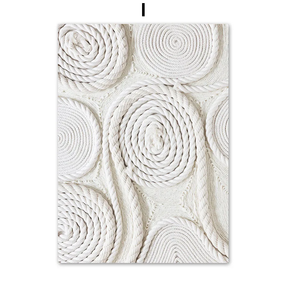 Plakat boho dziewczyna i wazon z tęczą Beżowy