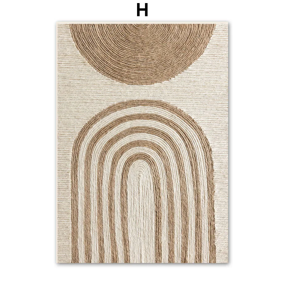 Plakat boho dziewczyna i wazon z tęczą Fioletowy