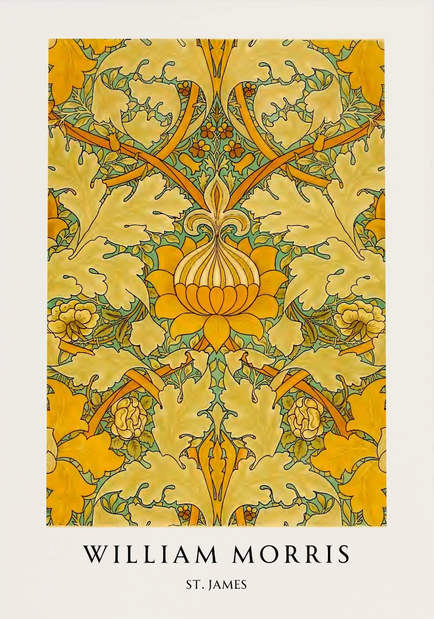 Plakat Botaniczny Vintage z Kwiatami Fioletowy/фиолетовый