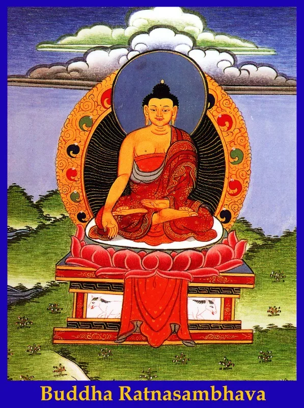 Budda - plakat do medytacji i wyciszenia Fioletowy