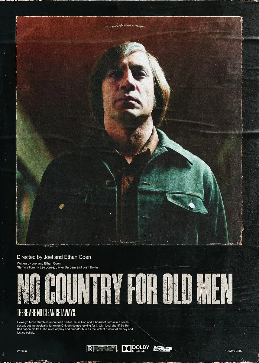 Czarno-białe kadry filmowe - plakat vintage Burgundia