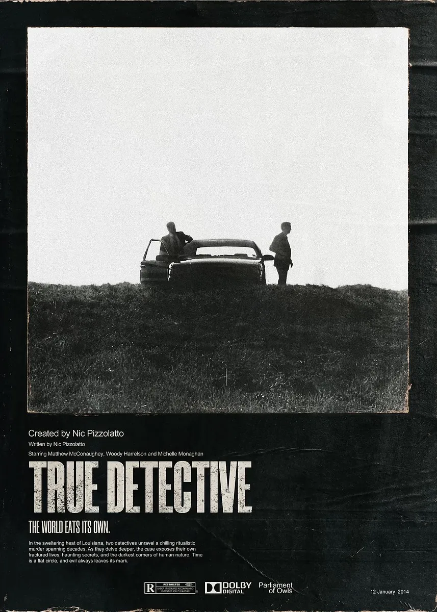 Czarno-białe kadry filmowe - plakat vintage Fioletowy