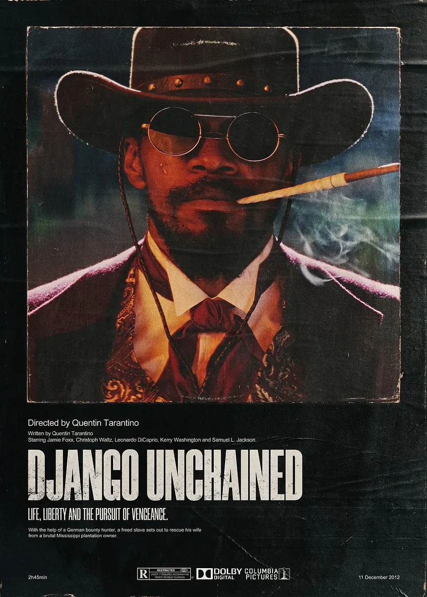Czarno-białe kadry filmowe - plakat vintage Jasnozielony