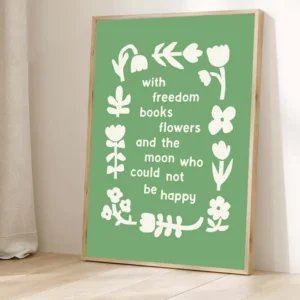 Plakat dla miłośników książek Wielo