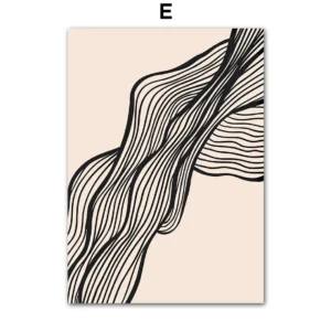 Plakat geometryczny gradient w stylu Bauhaus Fioletowy