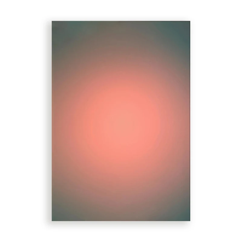 Plakat gradientowa aura abstrakcyjny Biały