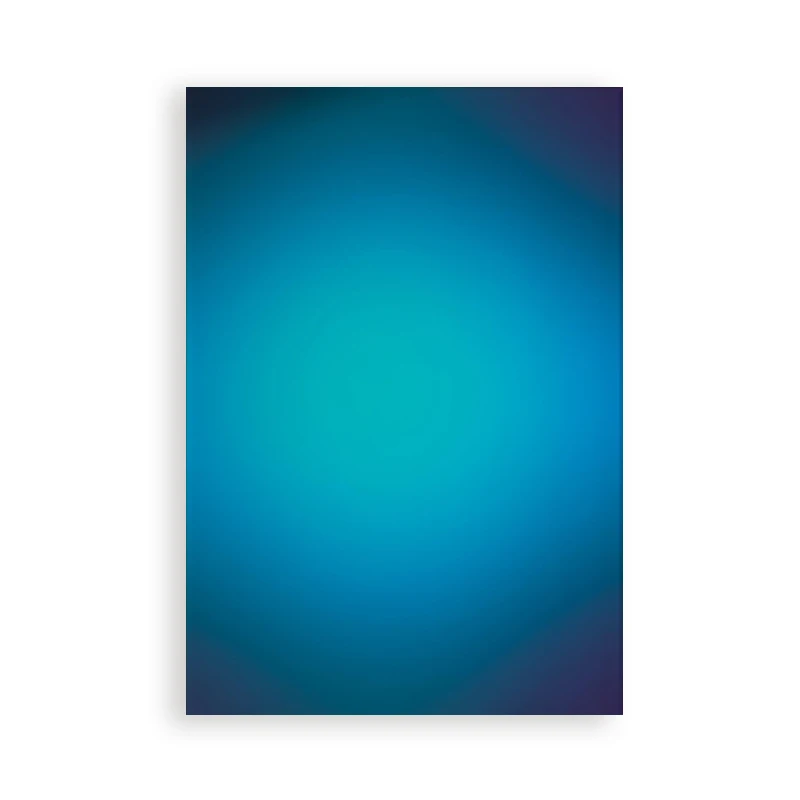 Plakat gradientowa aura abstrakcyjny Niebieski