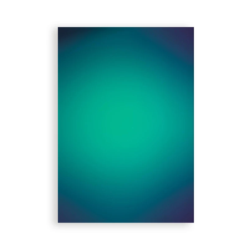 Plakat gradientowa aura abstrakcyjny Zielony