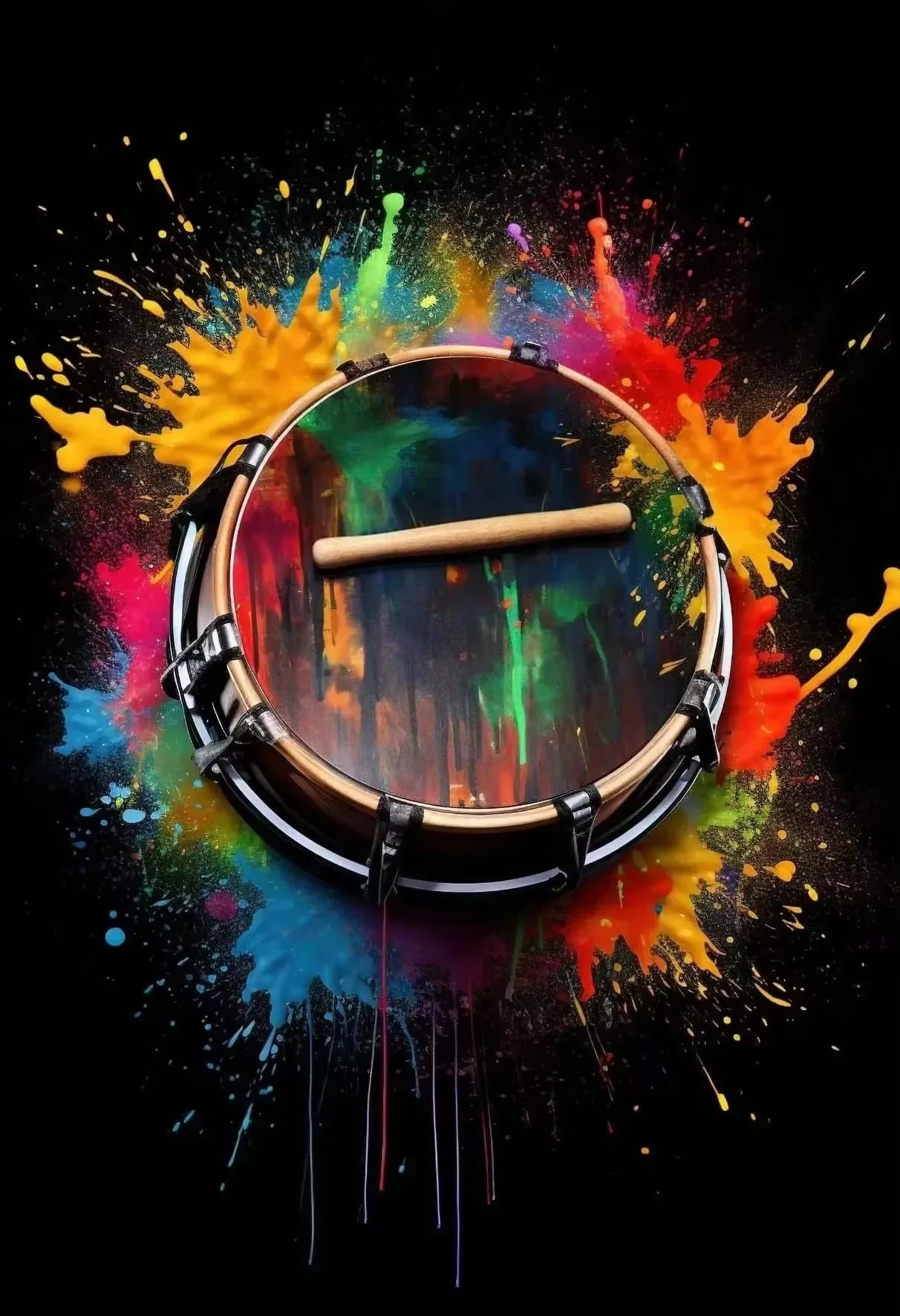 Plakat instrumenty klasyczne – fortepian i gitara Czekolada