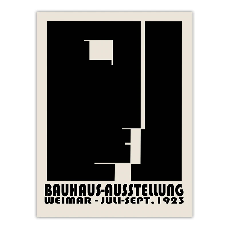 Plakat Japońska geometria vintage Czarny