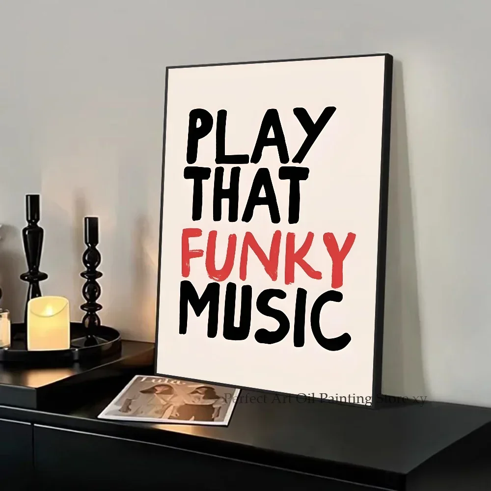 Plakat jazz i gramofon do salonu Fioletowy