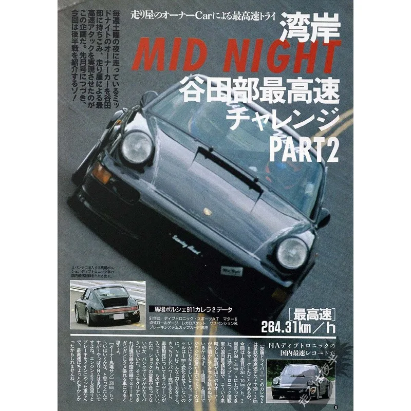 Wyścigi uliczne JDM - plakat motoryzacyjny vintage Czarny