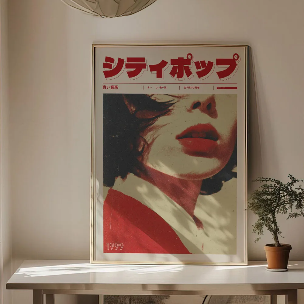 Karpie koi i kwiaty - różowy plakat estetyczny Granatowy