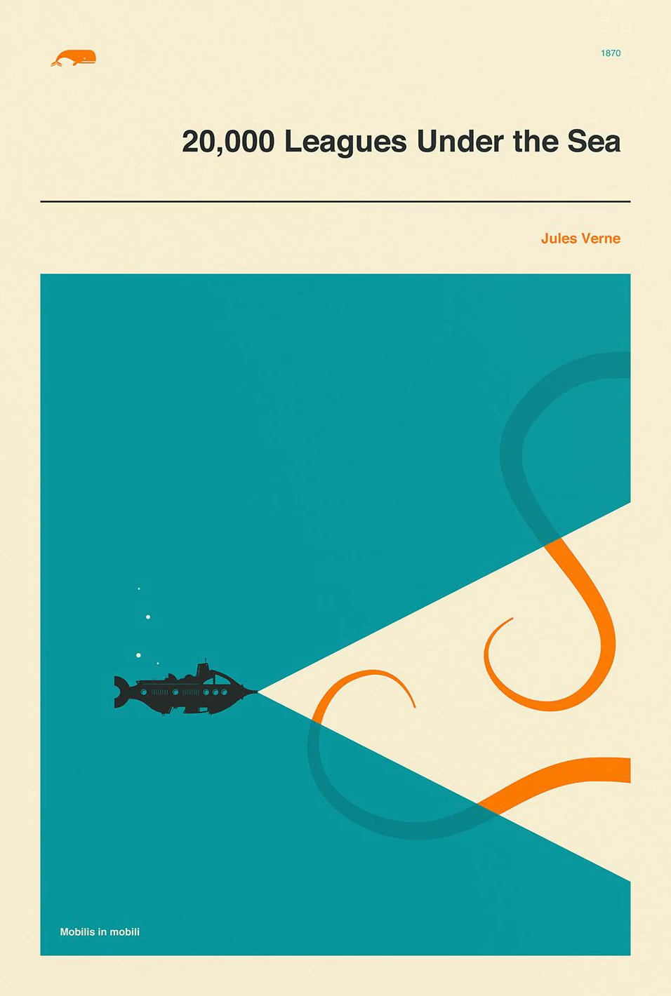 Plakat klasyczna literatura minimalistyczny Burgundia