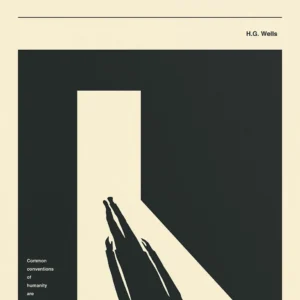 Plakat klasyczna literatura minimalistyczny Czarny