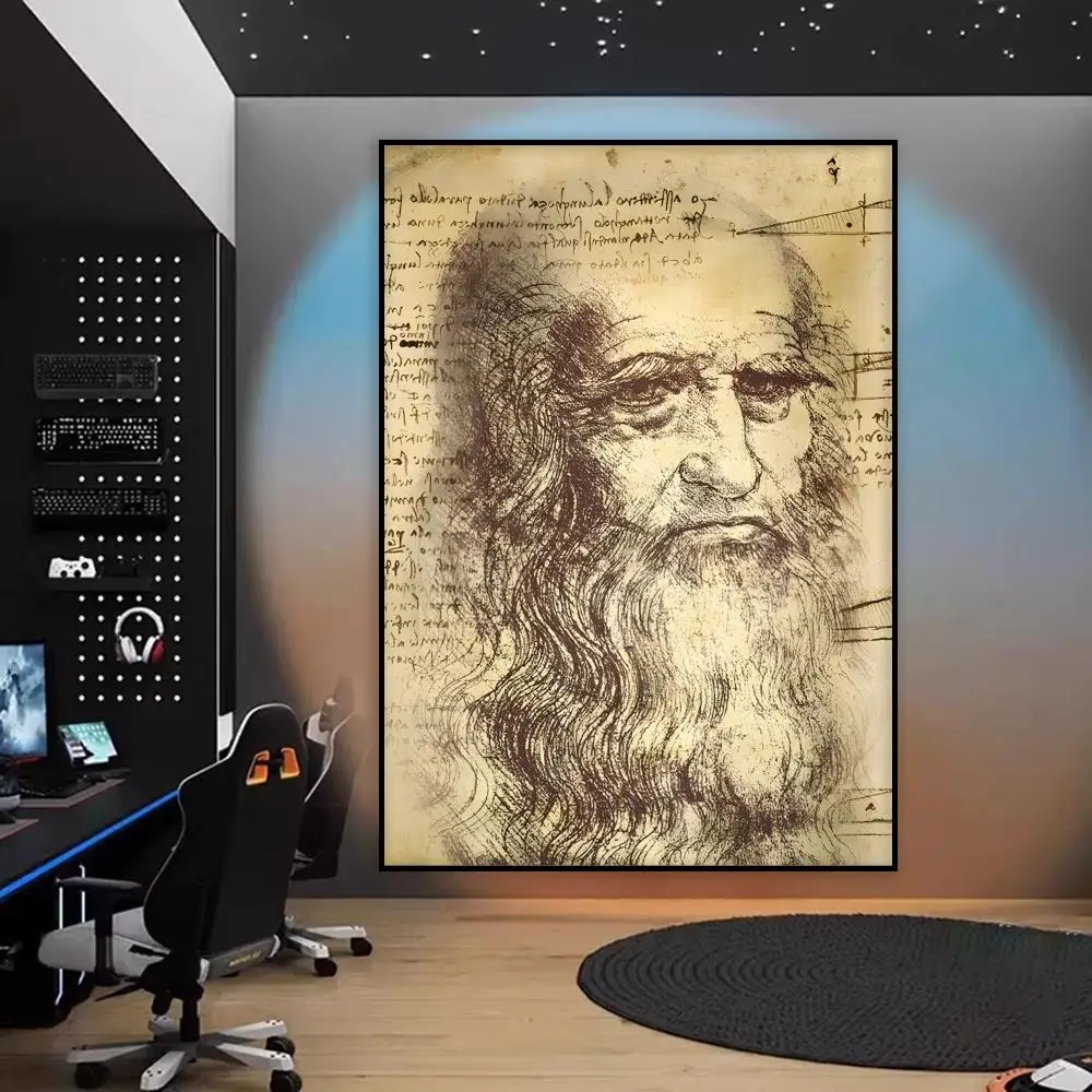 Plakat klasyczna sztuka i kaligrafia Pomarańczowy