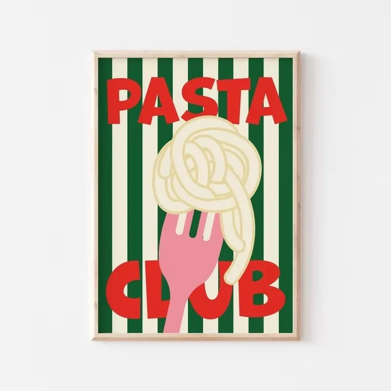 Plakat kolorowe jedzenie - grafika do kuchni z napisem Złoto