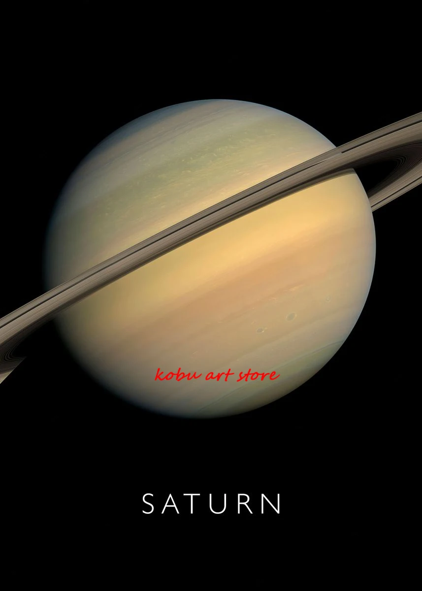 Plakat kosmos planeta i uklad sloneczny Biały