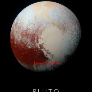 Plakat kosmos planeta i uklad sloneczny Jasnoszary