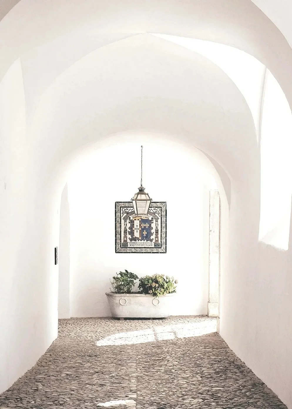 Plakat marokańskie drzwi boho Fioletowy/фиолетовый