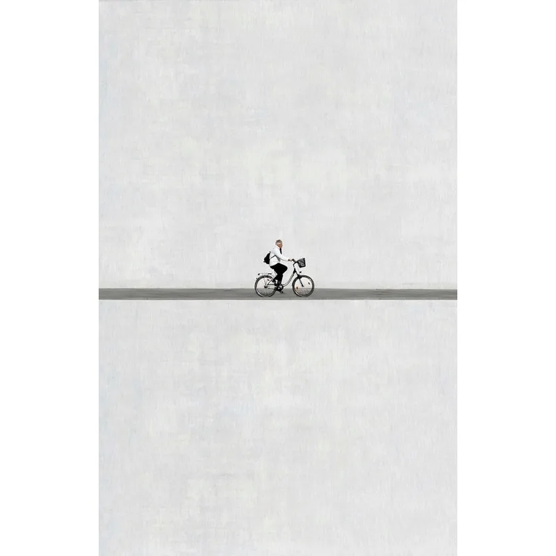 Plakat minimalistyczny fotografia sylwetki Zielony