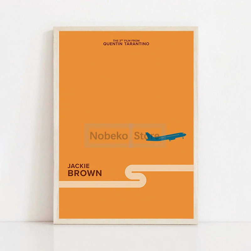 Minimalistyczny plakat retro z samochodem Fioletowy