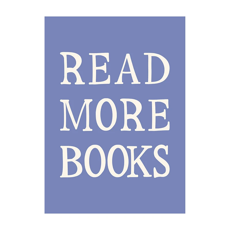 Eat Sleep Read Repeat - plakat dla mola książkowego Brązowy