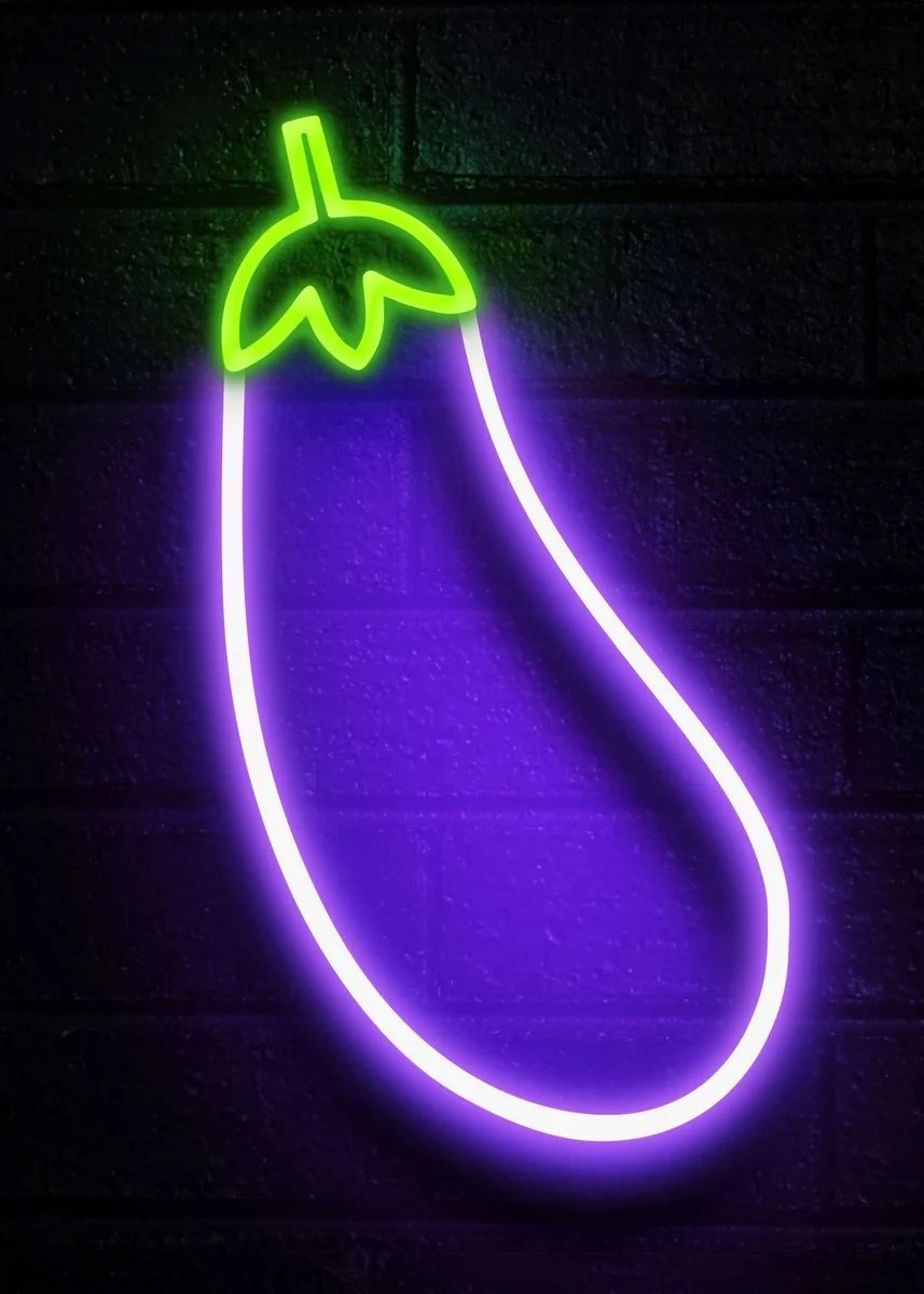 Owoce w stylu neon Khaki