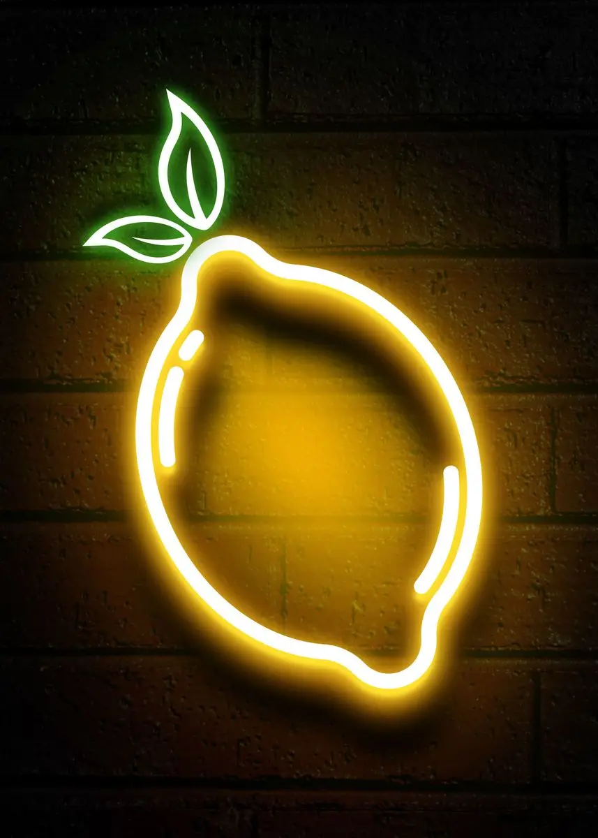 Owoce w stylu neon Czekolada
