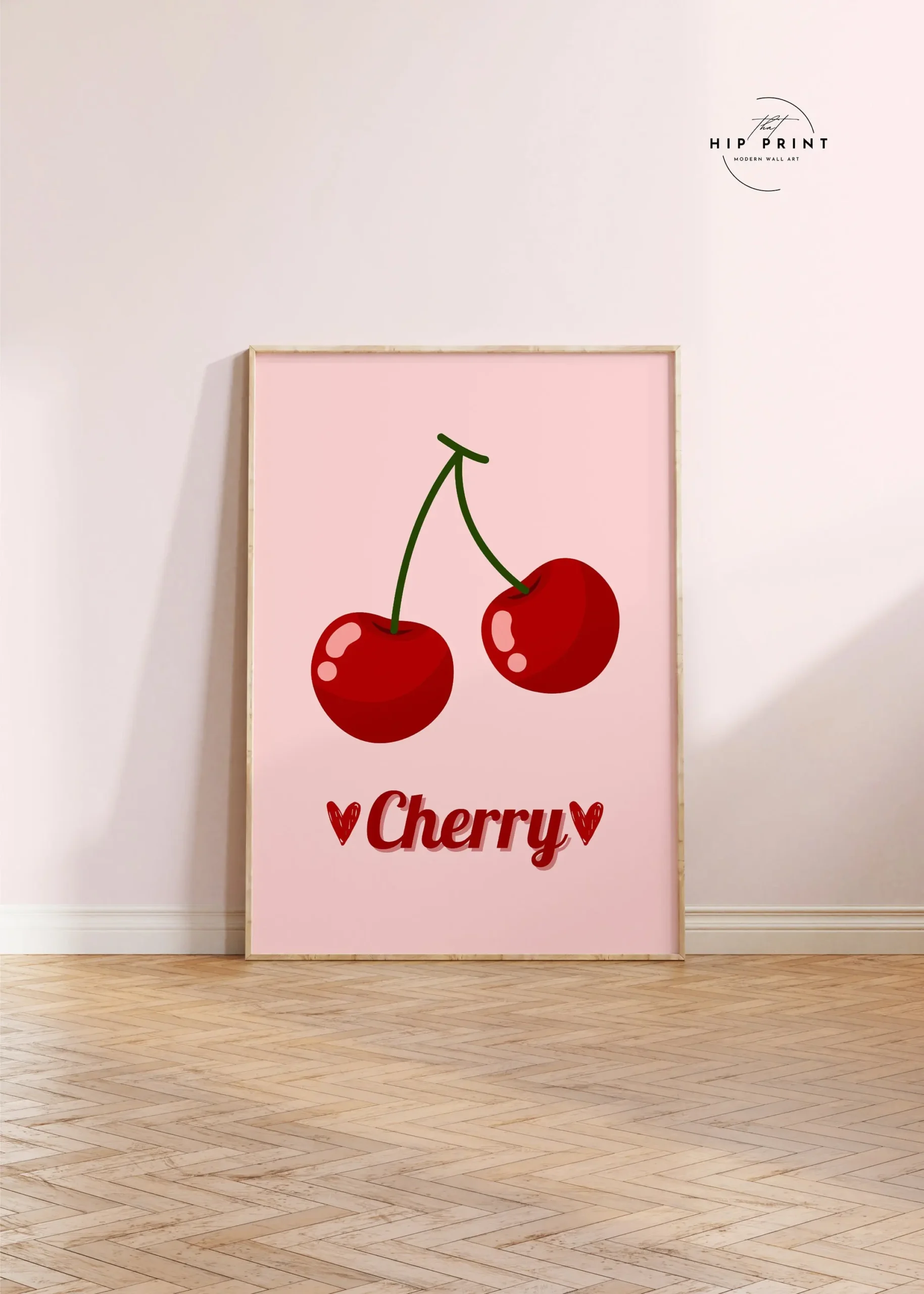 Słodki pastelowy plakat dla dzieci Czarny