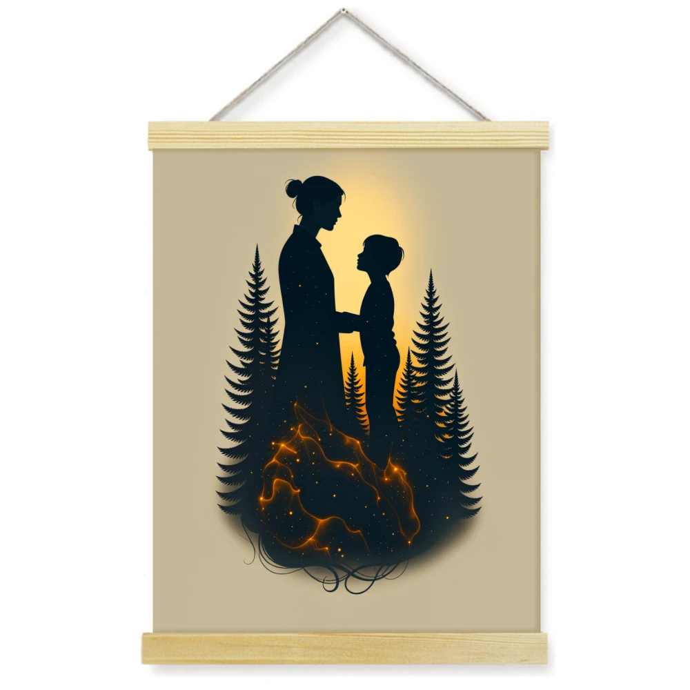 Plakat religijny Jezus Chrystus w modlitwie Fioletowy/фиолетовый