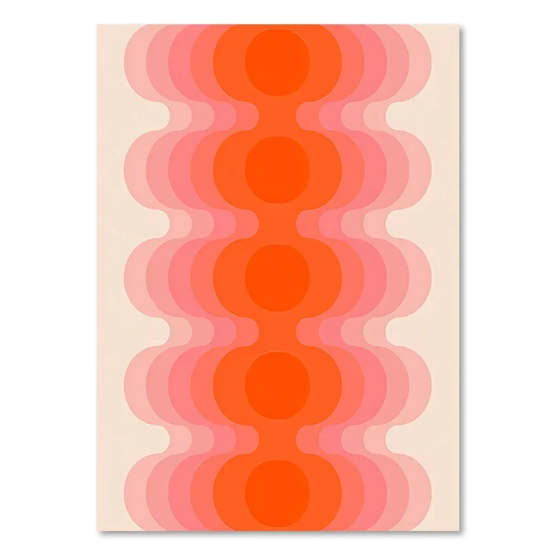 Plakat retro boho - zachód słońca, kwiaty i motyle żółty