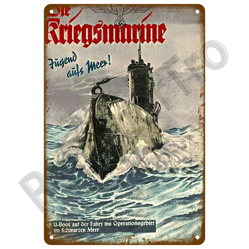 Plakat retro - metalowa tablica filmowa w stylu industrial Wielo