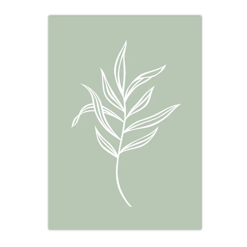 Plakat botaniczny - sukulenty i kaktusy Granatowy