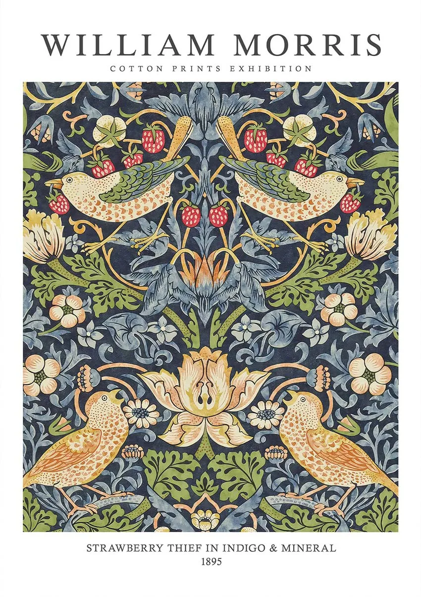 Plakat vintage botaniczny sowa i motyle Armijna zieleń