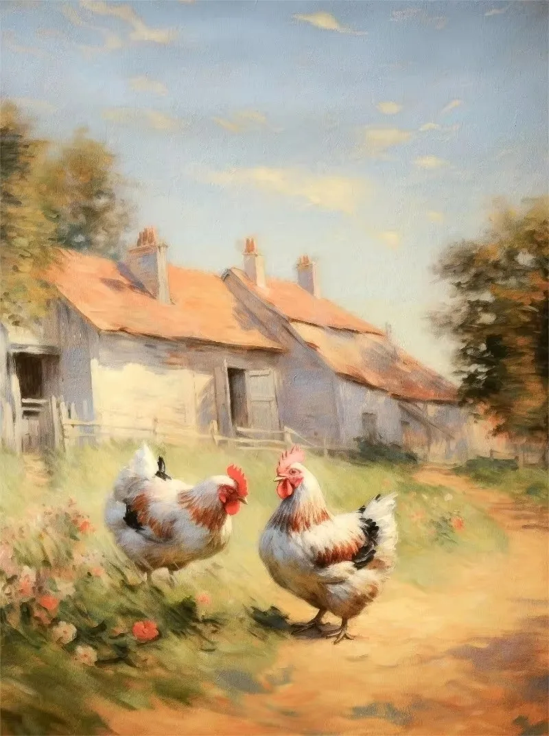 Plakat vintage martwa natura z kwiatami śliwka