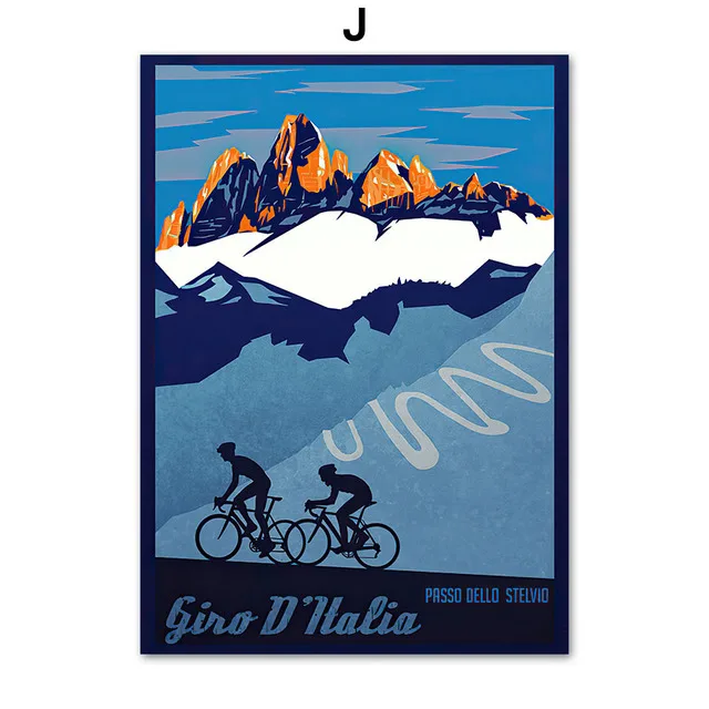 Plakat vintage z rowerem Live To Ride Zielony