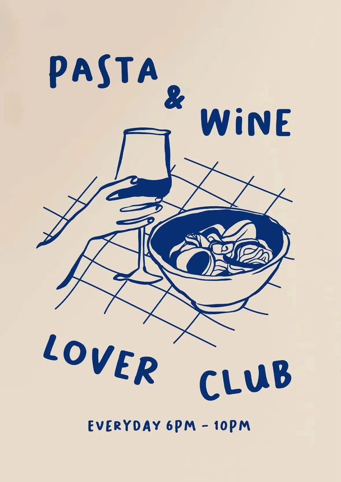 Wino, kawa i herbata - plakat kulinarny do kuchni Armijna zieleń