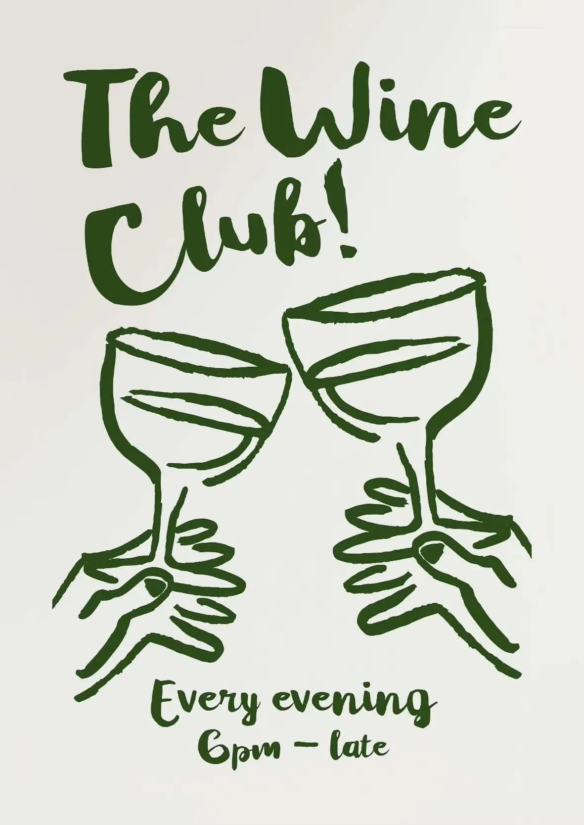 Wino, kawa i herbata - plakat kulinarny do kuchni Ciemny szary