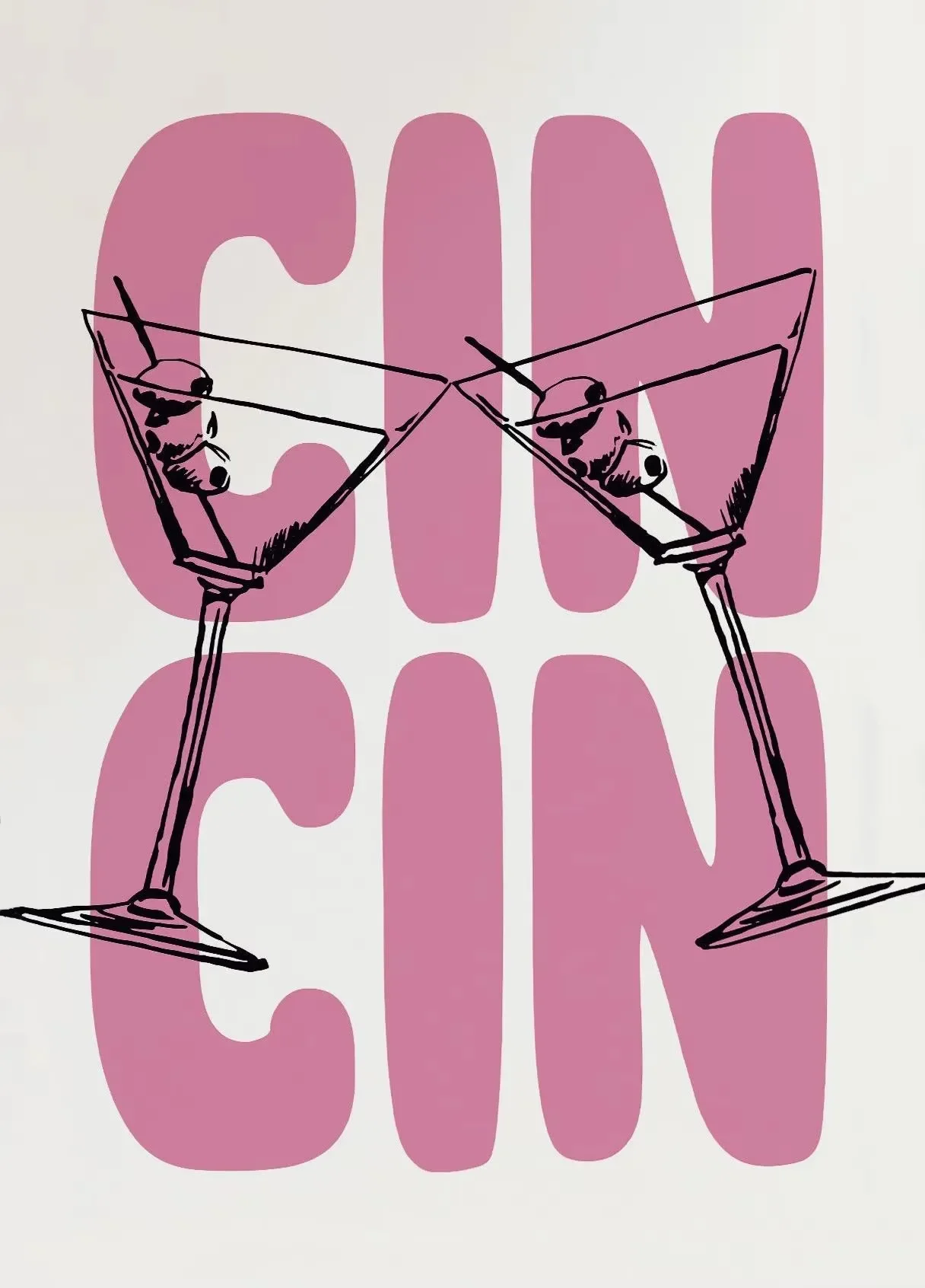 Wino, kawa i herbata - plakat kulinarny do kuchni Pomarańczowy